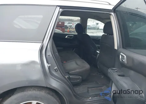 2016 Nissan Pathfinder S из США, поврежденный, VIN 5N1AR2MM5GC633357